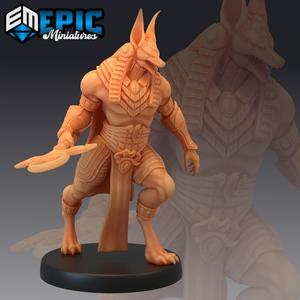 Anubis Avatar Attacking / God of Death / Egyptian Deity