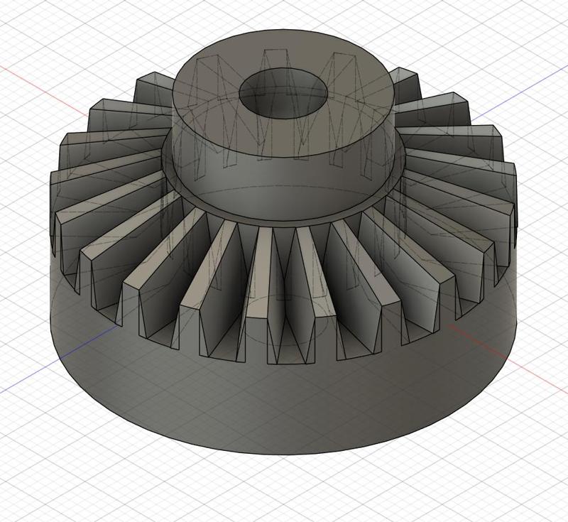 Audi Headlight range adjustment Gear