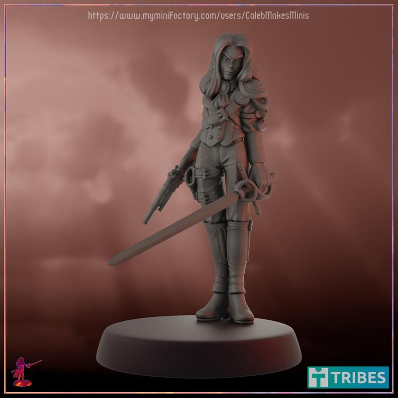  Alphonse Morgenstern  - Noble Rogue Swashbuckler | Genevieve Series