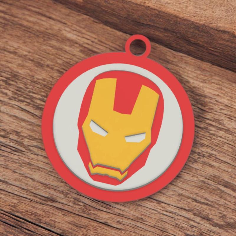 Iron Man Keychain
