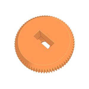 Knob KNR BVD SCR ISR BU01.00x03.00 - SPN-KNB-0007