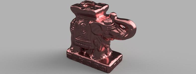 Elephant shiny