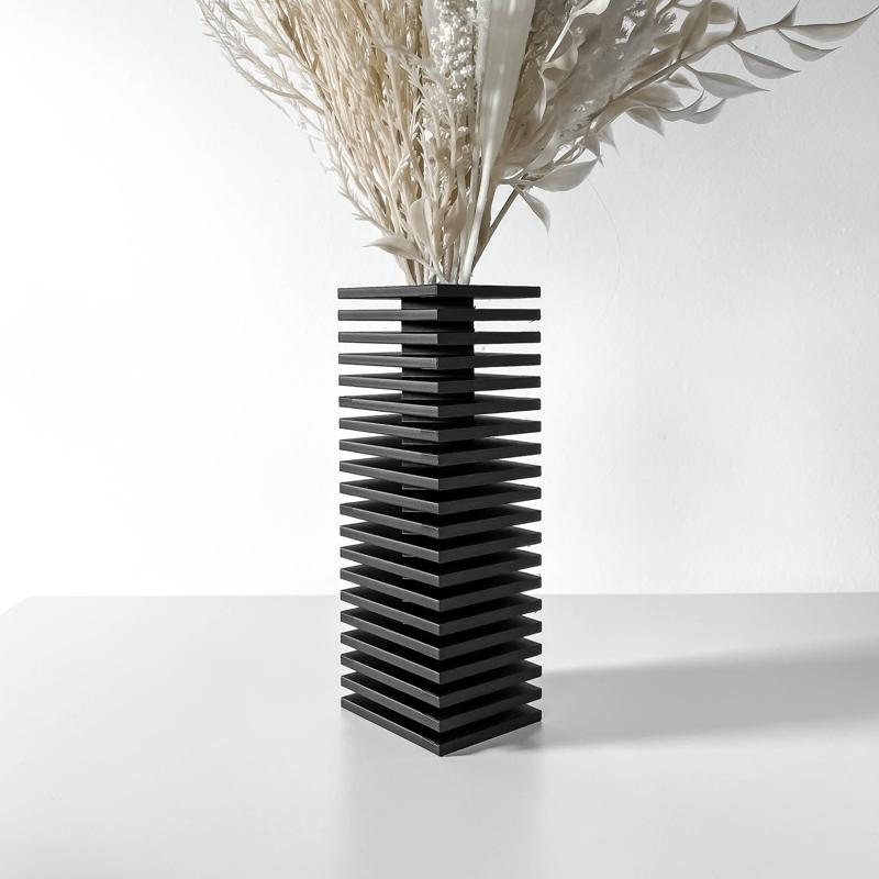 The Nado Vase, Modern and Unique Home Decor for Dried and Preserved Flower Arrangement
