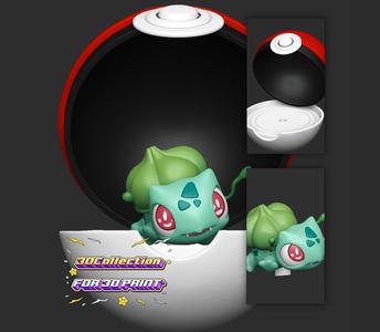 Bulbasaur Cute - 3D print model