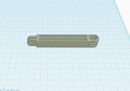 GoPro 90 Deg. Extended Mount 120mm