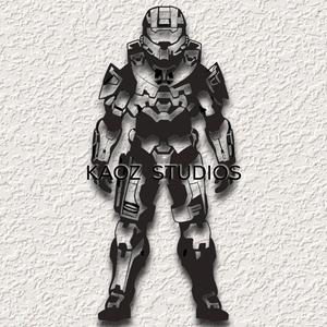 halo wall art master chief wall decor halo fan art decoration