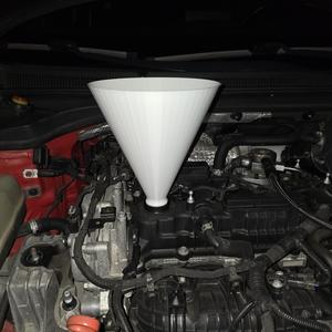 Screw on Funnel for Pouring Oil into the Engine