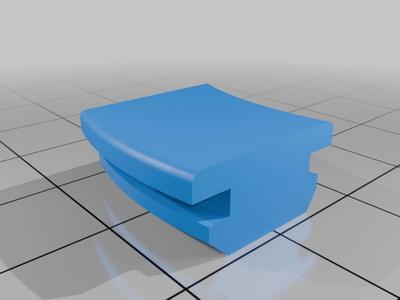 Simson Schwalbe Frontschild Bowdenzugführung Stopfen