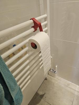 radiator toiletrol holder