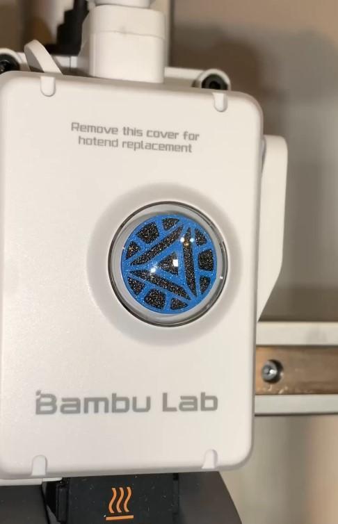 A1 Extruder - Iron Man Wheel