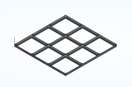 Gridfinity FreeCAD baseplate