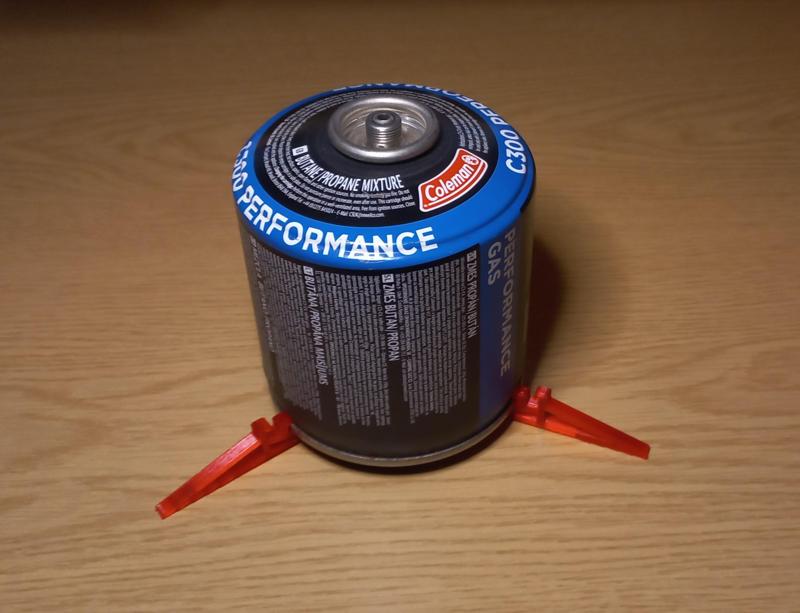 Gas Canister Stand A (65mm, 90mm, and 110mm) v3