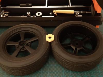BRB RC Wheel Hex Shims 12 mm (5 mm Shaft) [1108]