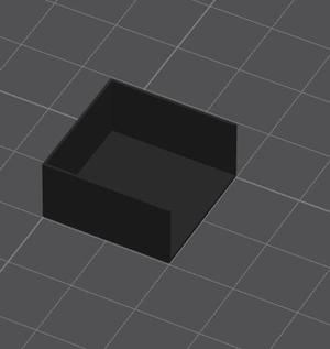 Extrusion test first layer 0.5 mm sidewall 0.42 mm