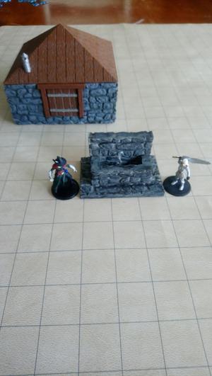 Village Fountain (28mm scale)