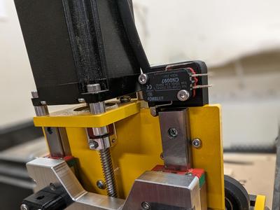 Millright Mega V Z homing switch mount