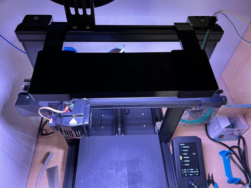 Ender (3/V2/S1/...) 10mm LED Strip Light that clips