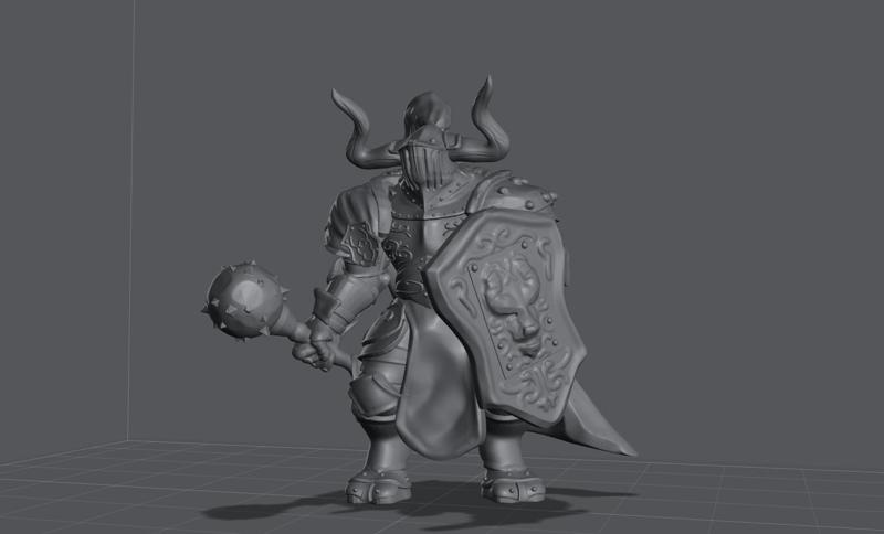 Minotaur knight , order of the silver ox Marshal