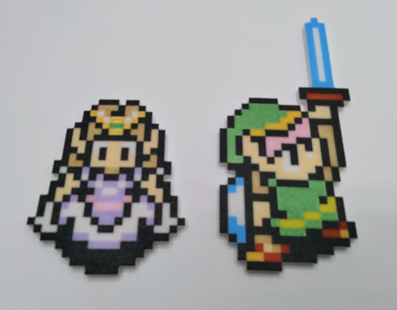 Link and Zelda Sprites