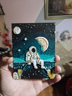 Our First Astronaut - Hueforge