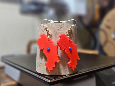 Heart of Costa Rica Earrings