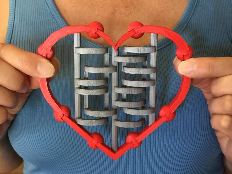 Articulated Steampunk Heart