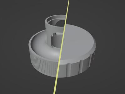 Mason Lid for Candy Dispenser II