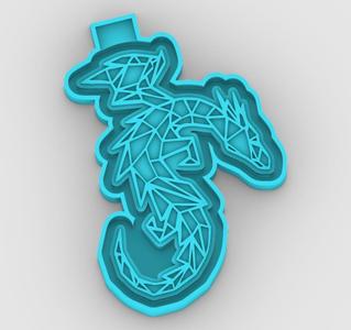 Dragon 181625 - freshie mold - STL for silicone mold