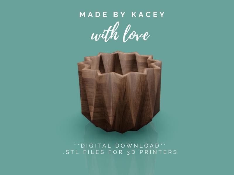 Pot Planter Design for a Succulents, Bonsais, and Various Plants - Instant Download - Misc 2