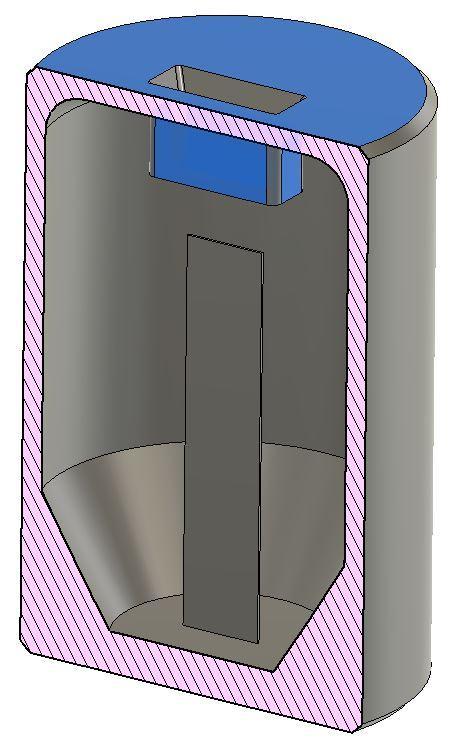 Single Edge (Injector) Razor Safe Disposal Tube