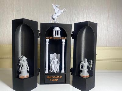 Greek Gods in cylinder case.