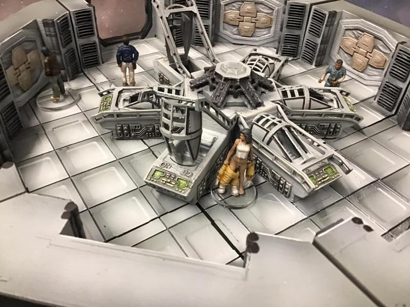 Nostrom Large Cryo Sleep Chamber (Alien Inspired)