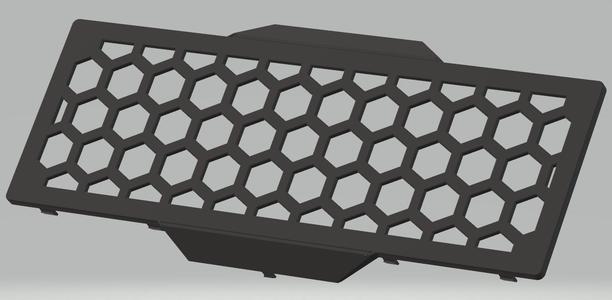 PC Case custom honeycomb front panel