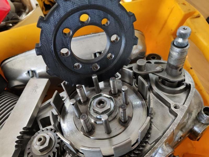 Simson M53 Motor Kupplungshalter