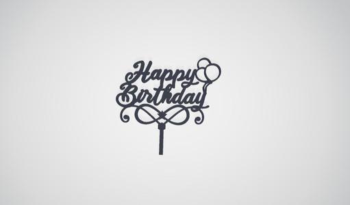 Cake Toper Birthday