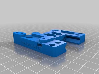 Anet e10 / e12 - MODIFICATION Improved X-carriage - Belt parallizer - BLtouch