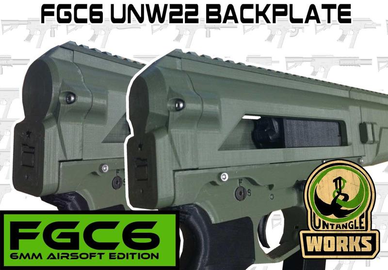 FGC-6 UNW22 backplate