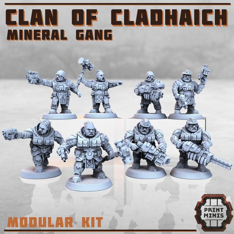 Clan of Cladhaich - Dwarf Gang