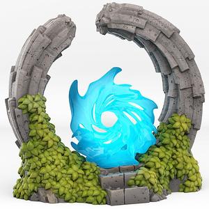 PANDORA PORTAL WITH ITS WATER VORTEX EFFECT