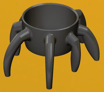 Spider cup glass holder