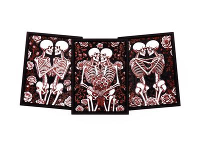 Skeleton Romance Wall Art