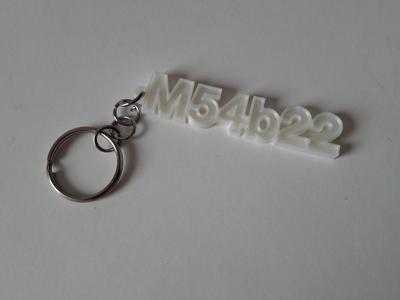 BMW M54b22 Keychain