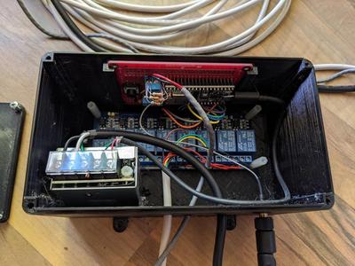 ESPHome Pool Control Box