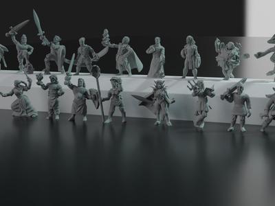 DnD Character Pack Volume 3