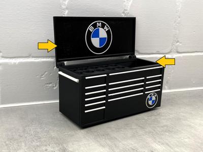 Lid for BMW Inspired Fan art Desk Work Toolbox Pen
