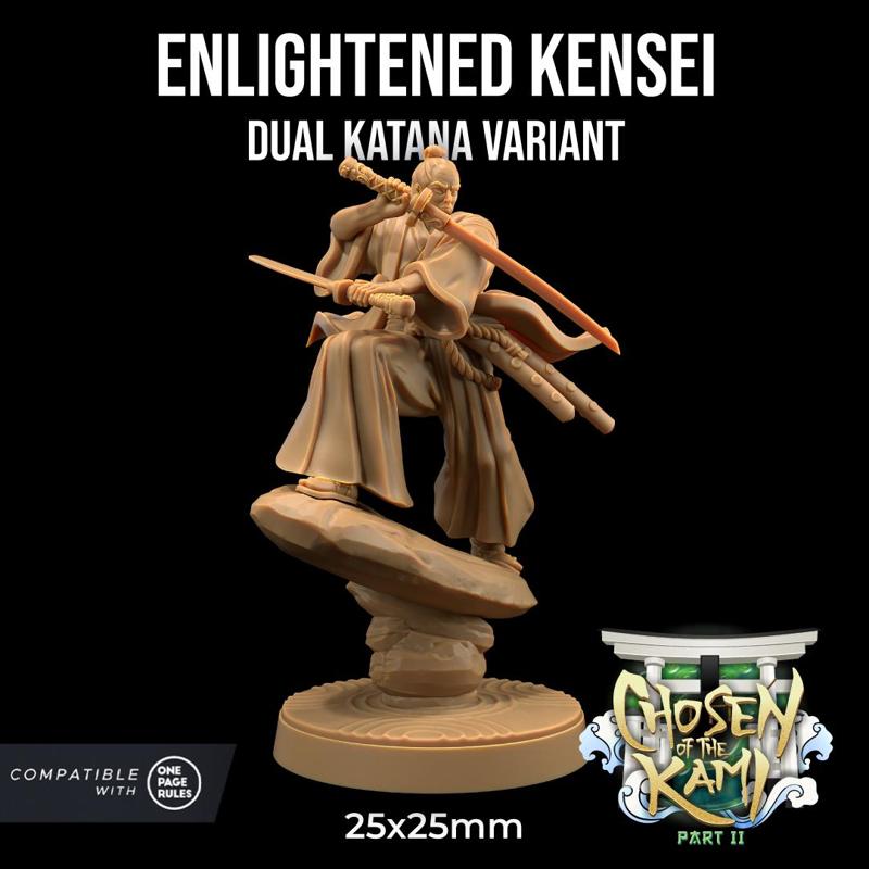 Enlightened Kensei | PRESUPPORTED | Chosen of the Kami Pt. II