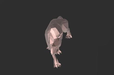 This Wolf Is Amazing - Low Poly - Excellent Design - Decor