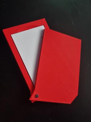 Card case with magnets