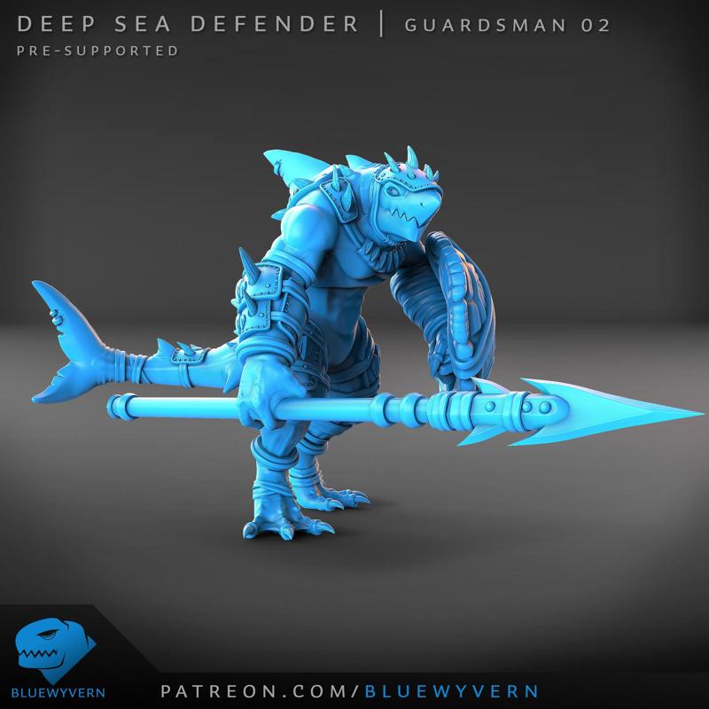 Deep Sea Defenders - Guardsman B