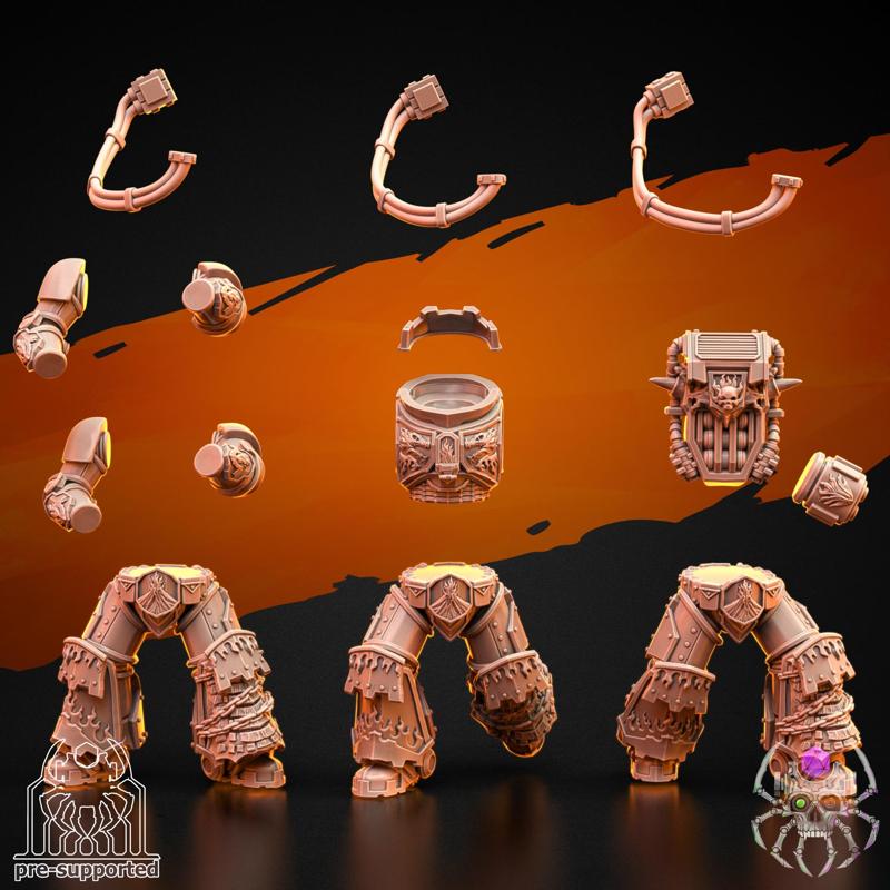 Flame Lizards Destroyers Squad (BuildKit)